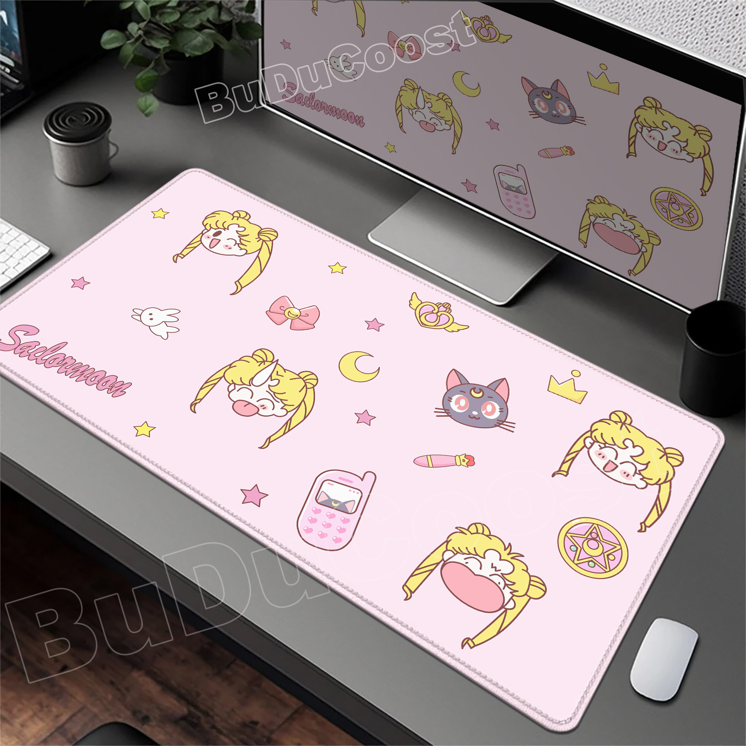 Pc Gaming Pink - Красивый розовый коврик для стола с