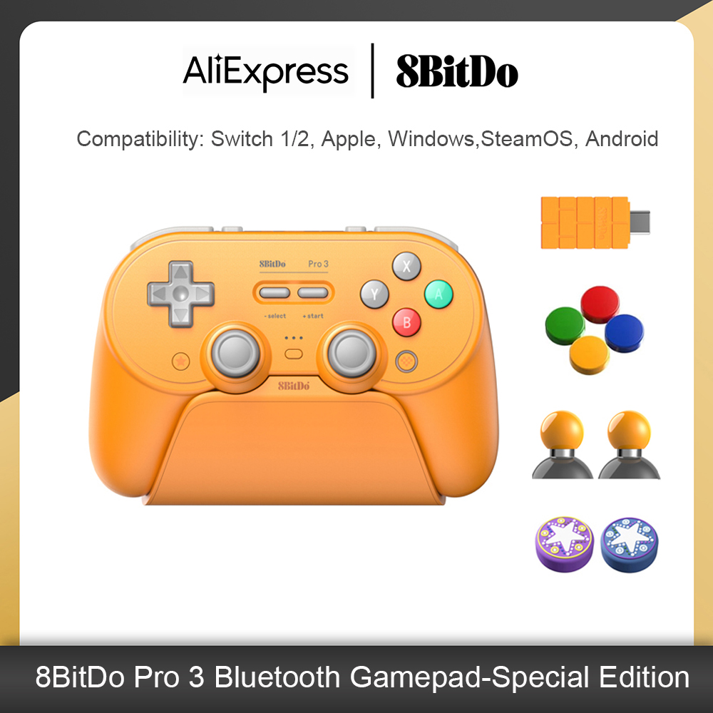 Pc Gaming Apple - Игровой контроллер Bluetooth 8BitDo Pro 3