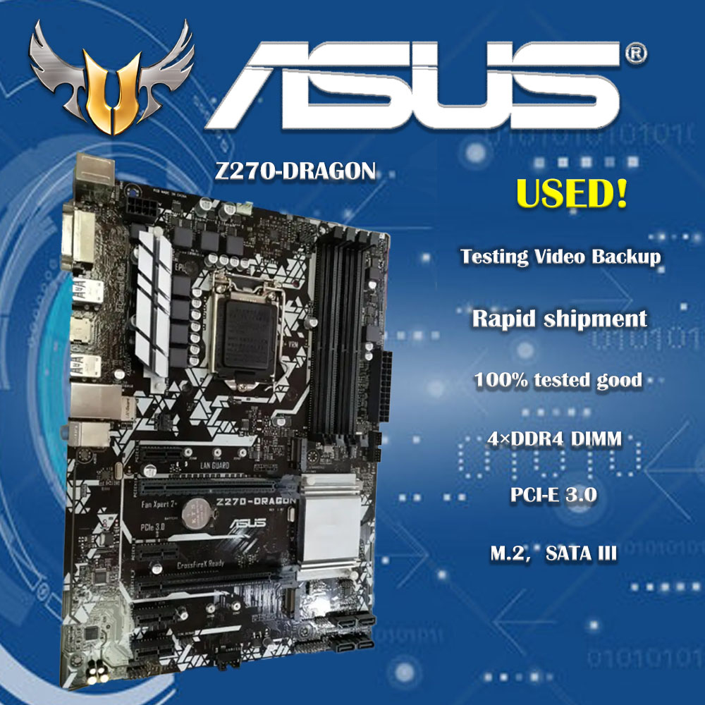 Pc Gaming Core I5 - Материнская плата для Asus PRIME Z270-DRAGON,
