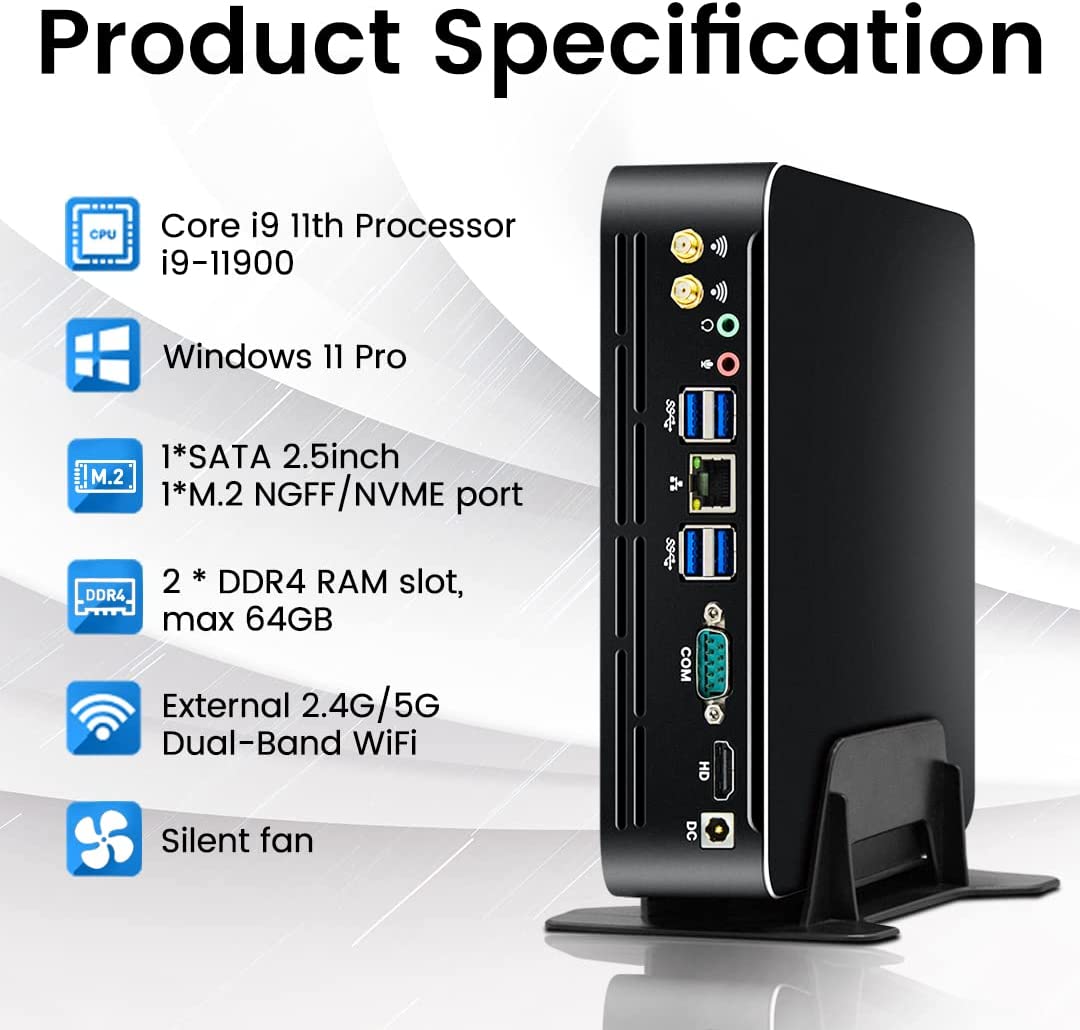 Pc Gaming Core I5 - Мини-ПК Partaker 11-го поколения с процессором