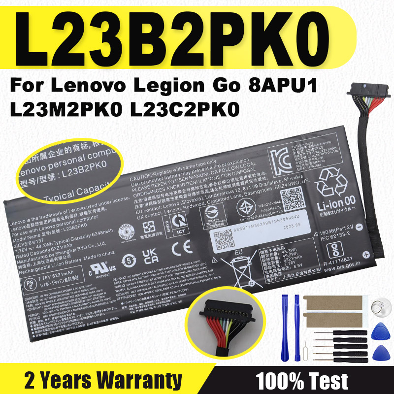 Pc Gaming Lenovo Legion - Совершенно новый аккумулятор L23B2PK0, 7,76 В,