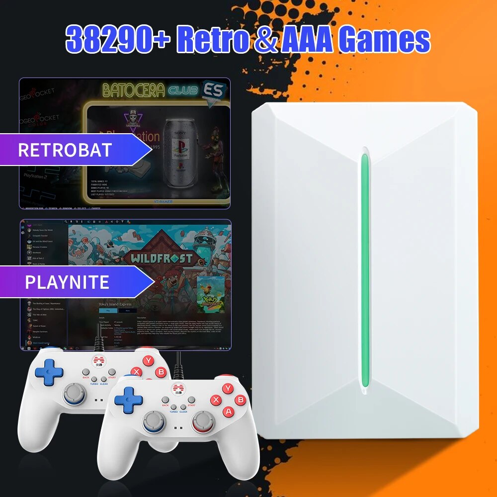 Pc Gaming Aaa - Игровая Ретро игровая консоль Retrobat &