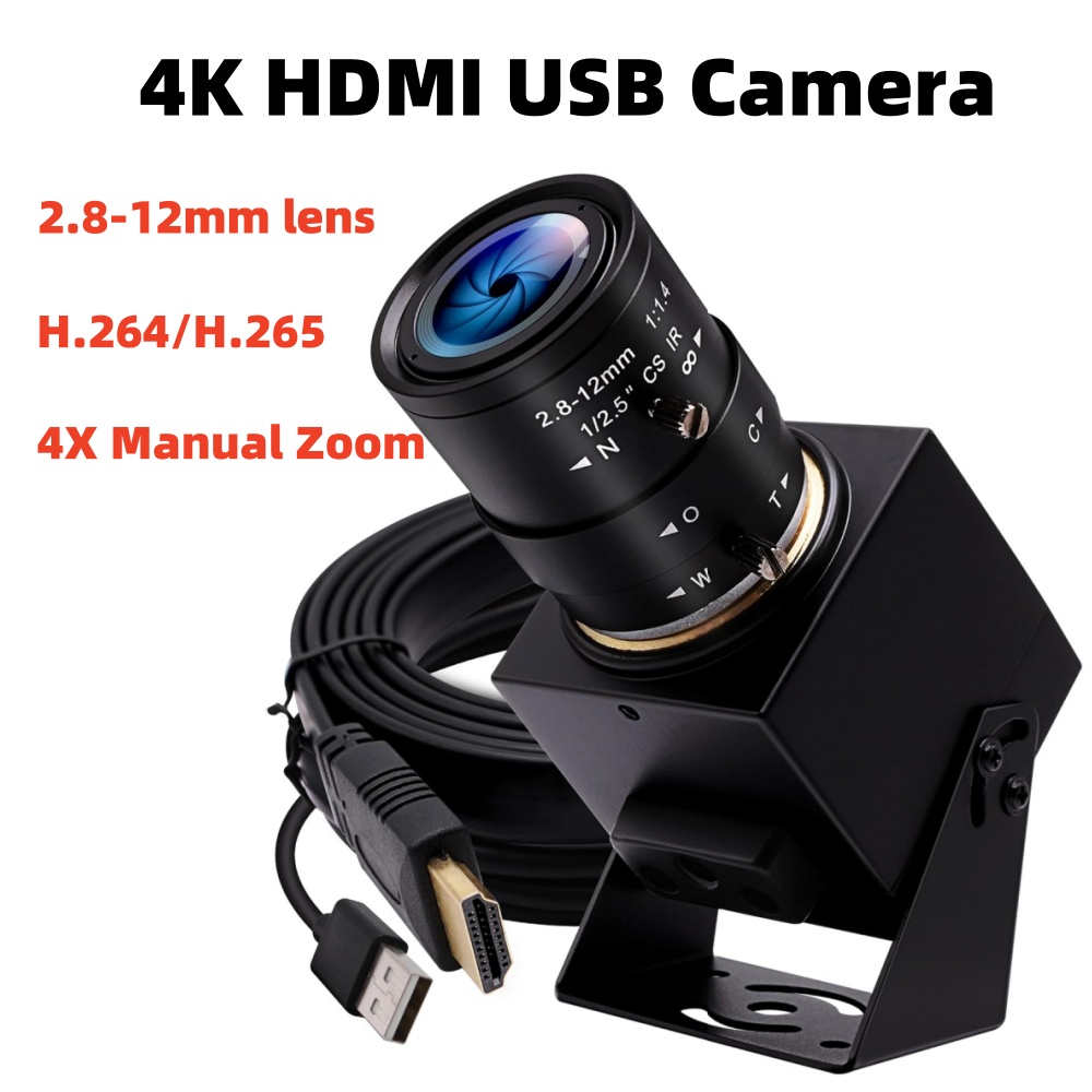 Промышленная камера ELP 4K 30  – обзор и цена Webcam 4K