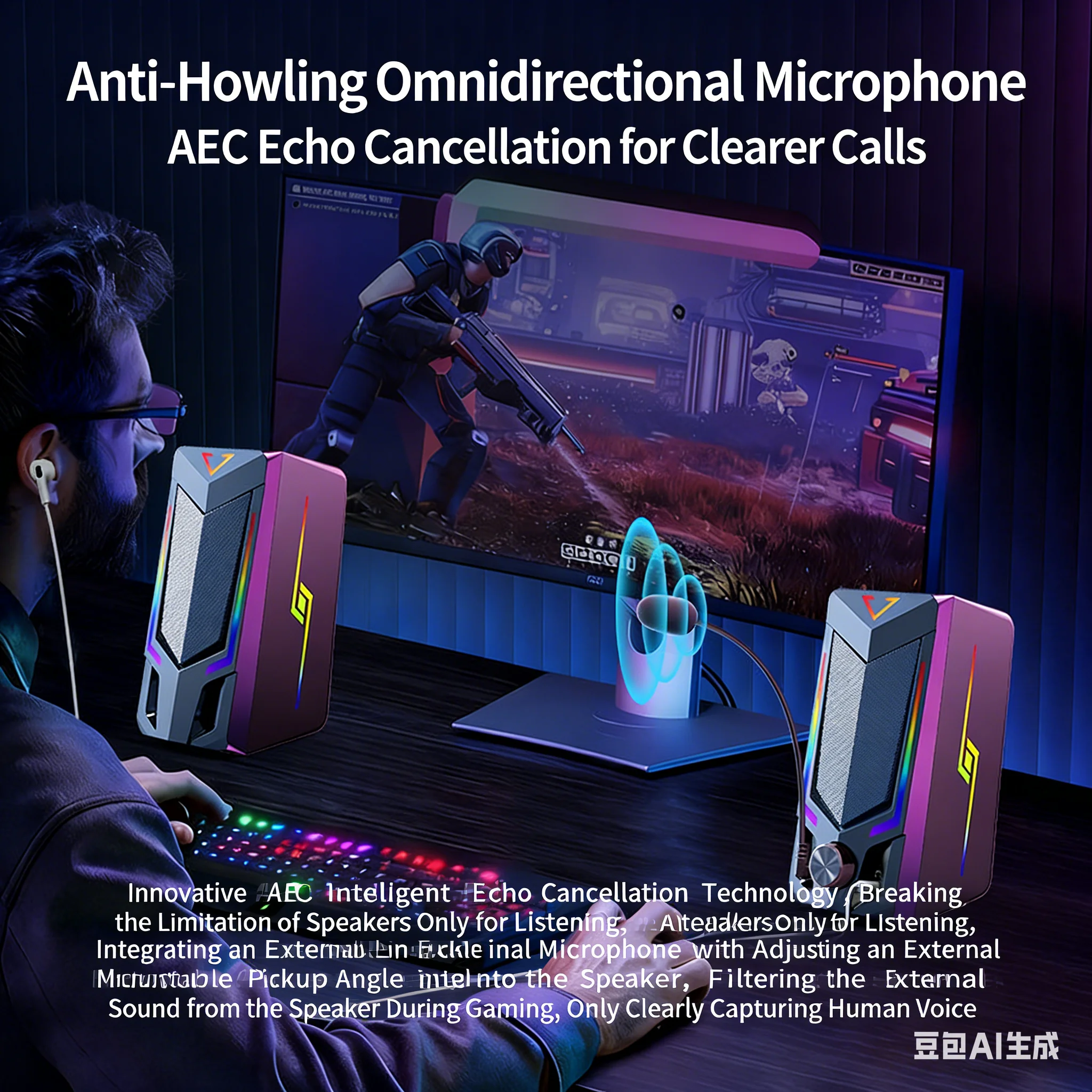 Настольные игровые колонки RGB – обзор и цена Pc Gaming Apple