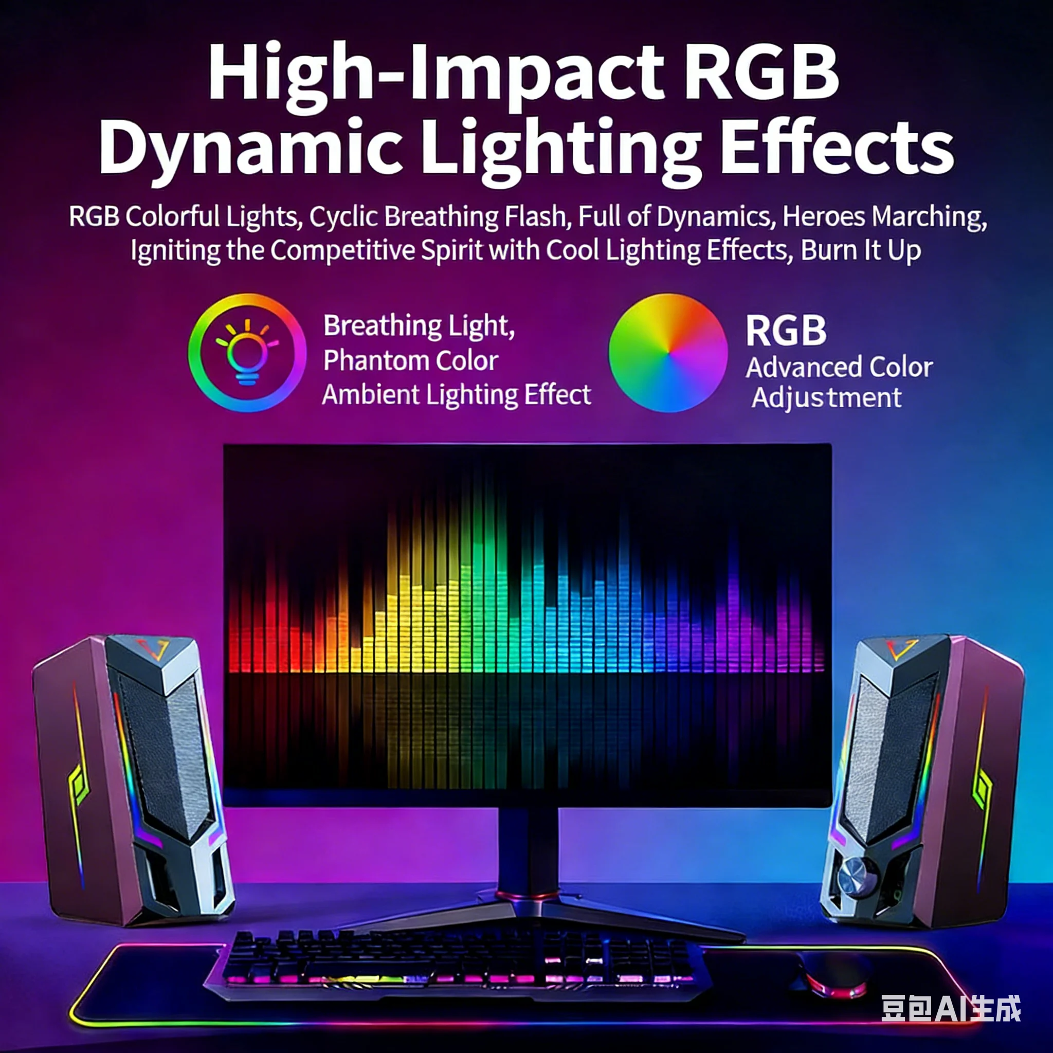 Настольные игровые колонки RGB – обзор и цена Pc Gaming Apple