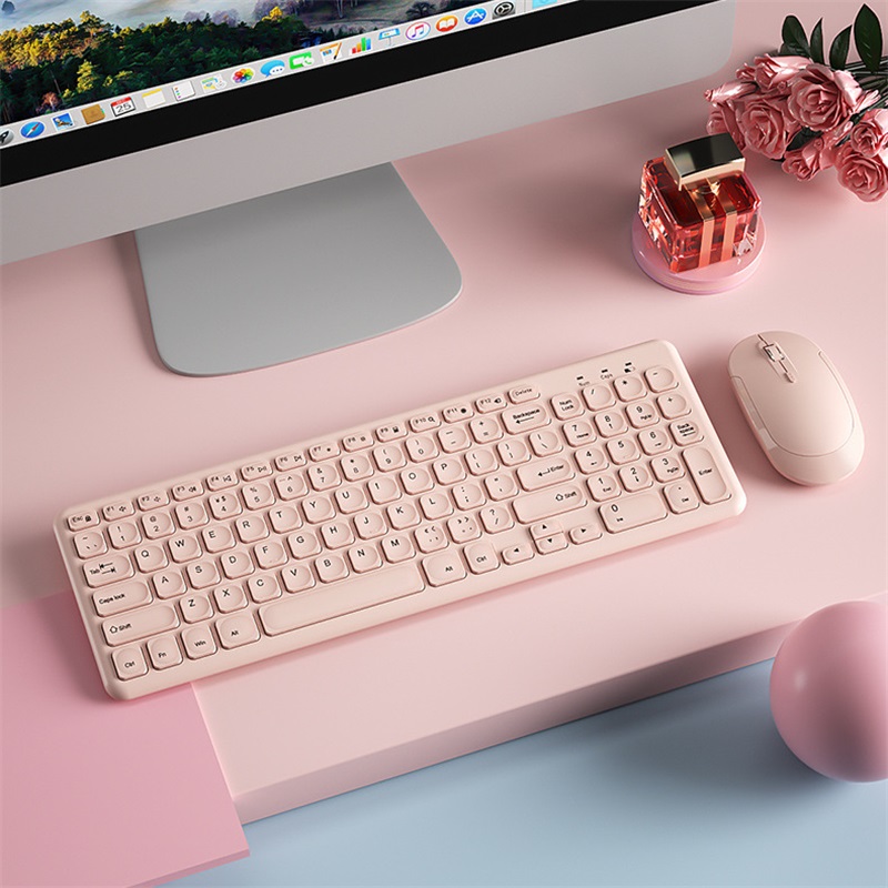 Модная беспроводная клавиатура – обзор и цена Pc Gaming Pink