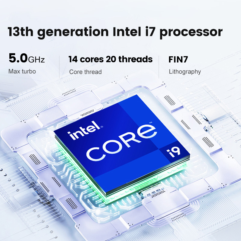 13th Gen Alder Lake Мини ПК In – обзор и цена Pc Gaming Core I5