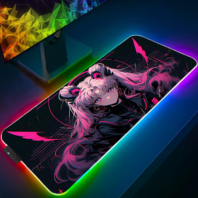 Большой RGB-коврик для мыши, и – обзор и цена Pc Gaming Pink