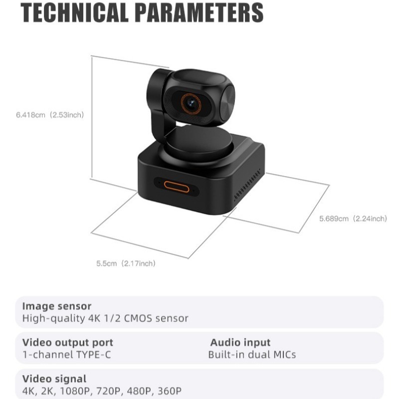4K Ultra HD Веб-камера для пря – обзор и цена Webcam 4K