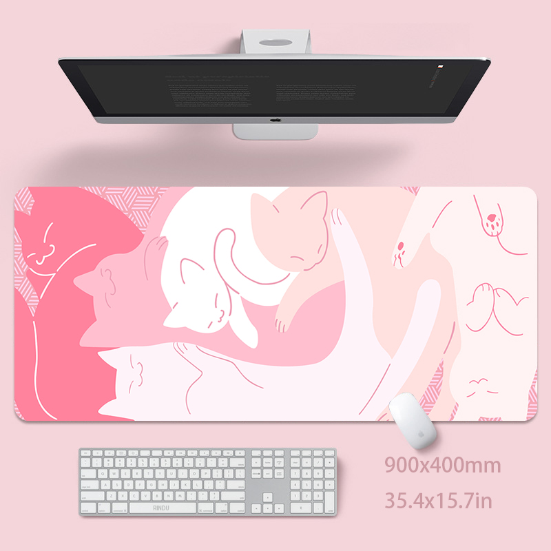 Большой коврик для мыши с милы – обзор и цена Pc Gaming Pink