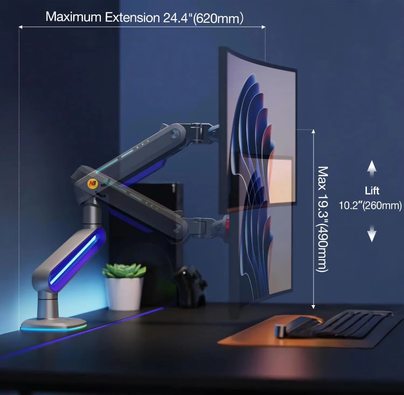 Игровой монитор ERGONOMIC для  – обзор и цена Monitor Stand