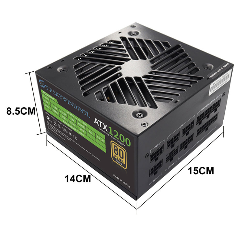 PCIE 5.0 1200 Вт Блок питания  – обзор и цена Pc Gaming Watt