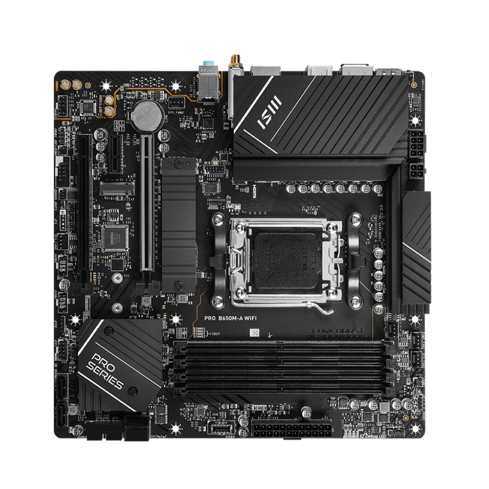 MSI PRO B650M-A WIFI Материнск – обзор и цена Pc Gaming Core I5