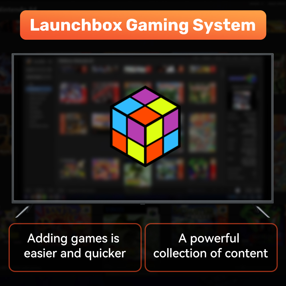 Launchbox 500G игровой эмулято – обзор и цена Pc Gaming Aaa